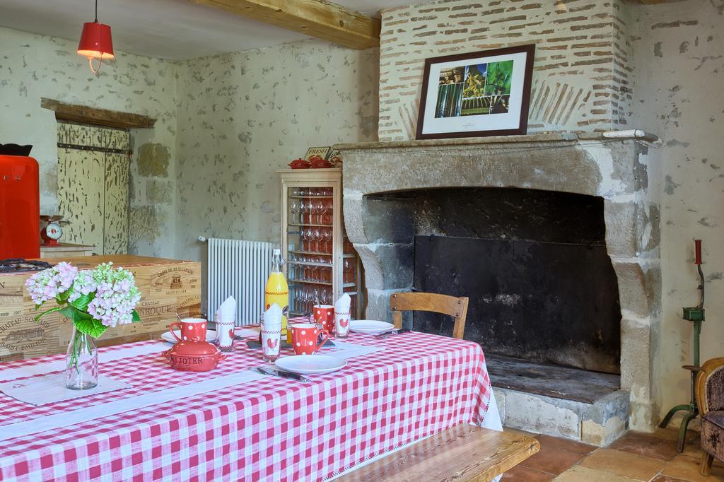 Maison D'Hotes Rouge Bordeaux Auros Ngoại thất bức ảnh